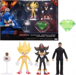 Sonic the Hedgehog 3 Movie Collection – zestaw 5 figurek 2,5”
