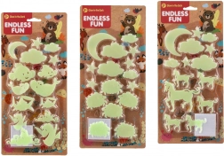 Świecące zwierzątka na ścianę lub sufit