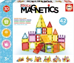 EDUCA Magnetyczna konstrukcja Magnetics 42 elementy