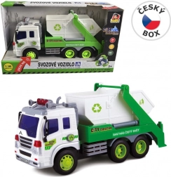 MaDe Śmieciarka z Kontenerem i Mechanizmem Zabawowym