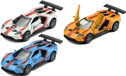 Metalowy samochód wyścigowy z napędem typu pull-back