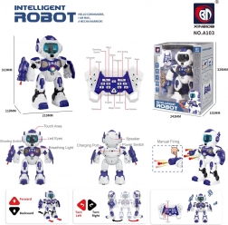 Interaktywny robot z funkcją strzelania A08