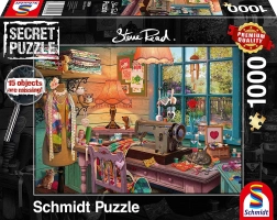 Puzzle Schmidt Secret – pracownia krawiecka, 1000 elementów