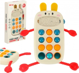 Sensoryczny telefon–gryzak dla niemowląt Bibi-inn