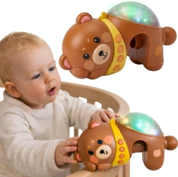 Woopie Baby miśkowy projektor nocny z melodiami do łóżeczka