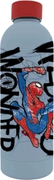 Stalowa butelka z 3D nadrukiem SPIDERMAN 500 ml