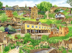 Puzzle Ucieczka do Cotswolds 500 elementów
