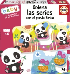 EDUCA Baby Puzzle Panda Bimba i przyjaciele