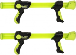 Zestaw pistoletów na piankowe kulki BLAST POPPER, 2 pistolety + 2 maski + 48 kulek