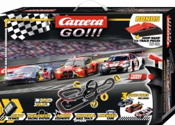 Autodrom Carrera GO DTM Super Racer 1:43 z trzema autami i loopingiem