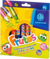 ASTRA pachnące mazaki Frutos, 10 szt.