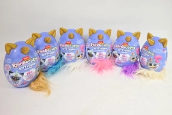 ZURU Rainbocorns Kittycorn Surprise – jajko-niespodzianka z pluszowym kotkiem-jednorożcem
