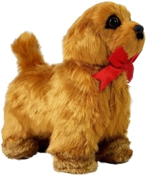 Interaktywny piesek – chodzi i szczeka, brązowy