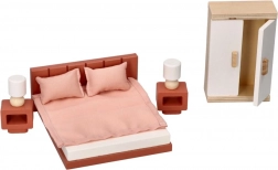 Meble do domku dla lalek - sypialnia