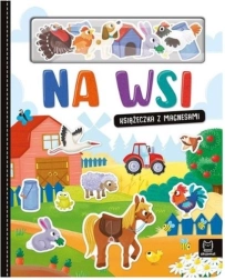 Książeczka z magnesami Na farmie