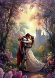 Puzzle Magiczna wiosenna miłość 1000 elementów ART PUZZLE