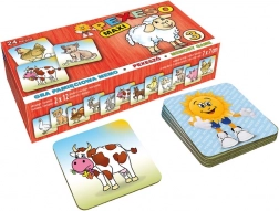 pexeso mfp lux – zwierzęta na podwórku