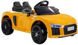 Elektryczny samochodzik AUDI R8 Spyder – żółty
