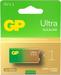 Bateria 9V GP Ultra Alkaline