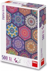Relaksujące puzzle z mandalami 500 XL elementów