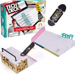 Tech Deck fingerboard rampa Shane O'Neill Paris 2024 z deską