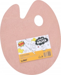 Drewniana paleta do malowania 24x30 cm