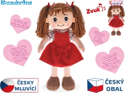 Lalka Rozárka mówiąca po czesku 35 cm