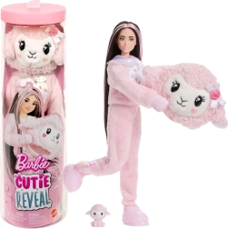 Barbie Cutie Reveal różowa owieczka – niespodzianka z akcesoriami