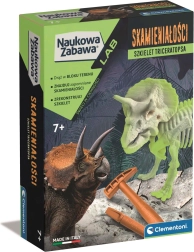 Clementoni triceratops – fluorescencyjny zestaw wykopaliskowy dla dzieci