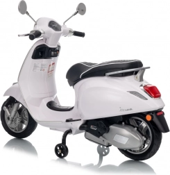 dziecięcy elektryczny skuter VESPA ROMA, biały