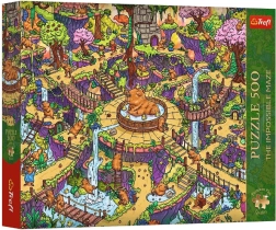 Puzzle Premium Plus 500 elementów wesołe kapibary