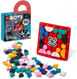 Lego Dots naszywka Mickey i Minnie