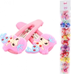 Spinki do włosów z motywem syrenki, 2 sztuki