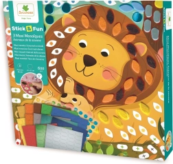 Zestaw mozaikowy Zwierzęta z sawanny