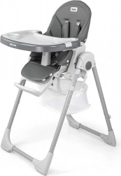 Krzesełko do karmienia Bueno szare