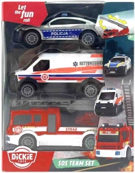 Pojazdy ratunkowe SOS 3‑pak