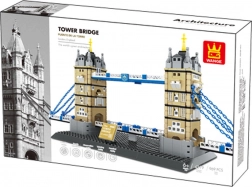 Klocki wieżowy most TOWER BRIDGE – seria Budynki, 969 elementów
