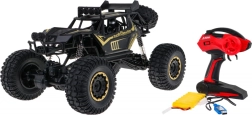 Metalowy RC rock crawler 1:8 z napędem 4x4 i LED dla dzieci 3+