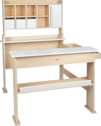 Drewniany stragan dla dzieci