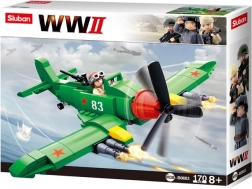 Klocki Radziecki Samolot Myśliwski Iljuszyn II - Sluban