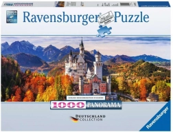 Ravensburger panoramiczne puzzle zamek Neuschwanstein 1000 elementów