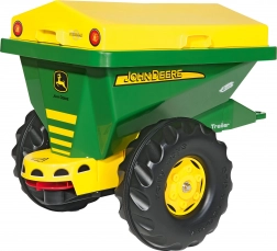 Przyczepa i siewnik/posypywarka 2 w 1 JOHN DEERE do traktorów na pedały Rolly Toys