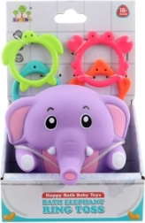 Rzucanie kółek słoń – gra dla najmłodszych