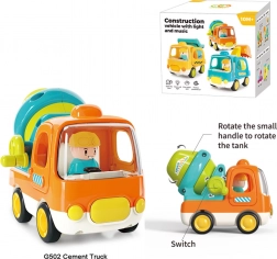 Interaktywna betoniarka dla najmłodszych