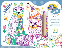 Djeco Magiczne Malowanie Leśne Rodzinki