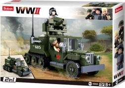 Sluban Radziecki pojazd półgąsienicowy 2w1