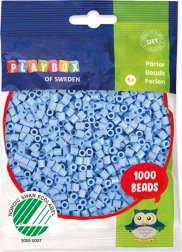 Koraliki do prasowania Playbox niebieskie pastelowe 1000 szt.