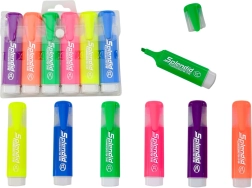 Zestaw pastelowych zakreślaczy 6 szt.