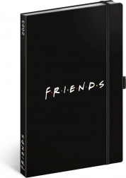 Liniowany notes NOTIQUE FRIENDS 13 × 21 cm
