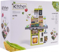 Aneks kuchenny z funkcją światła i dźwięku 63 el. Zielony